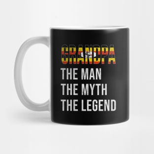 Grand Father Ugandan Grandpa The Man The Myth The Legend - Gift for Ugandan Dad With Roots From  Uganda Mug